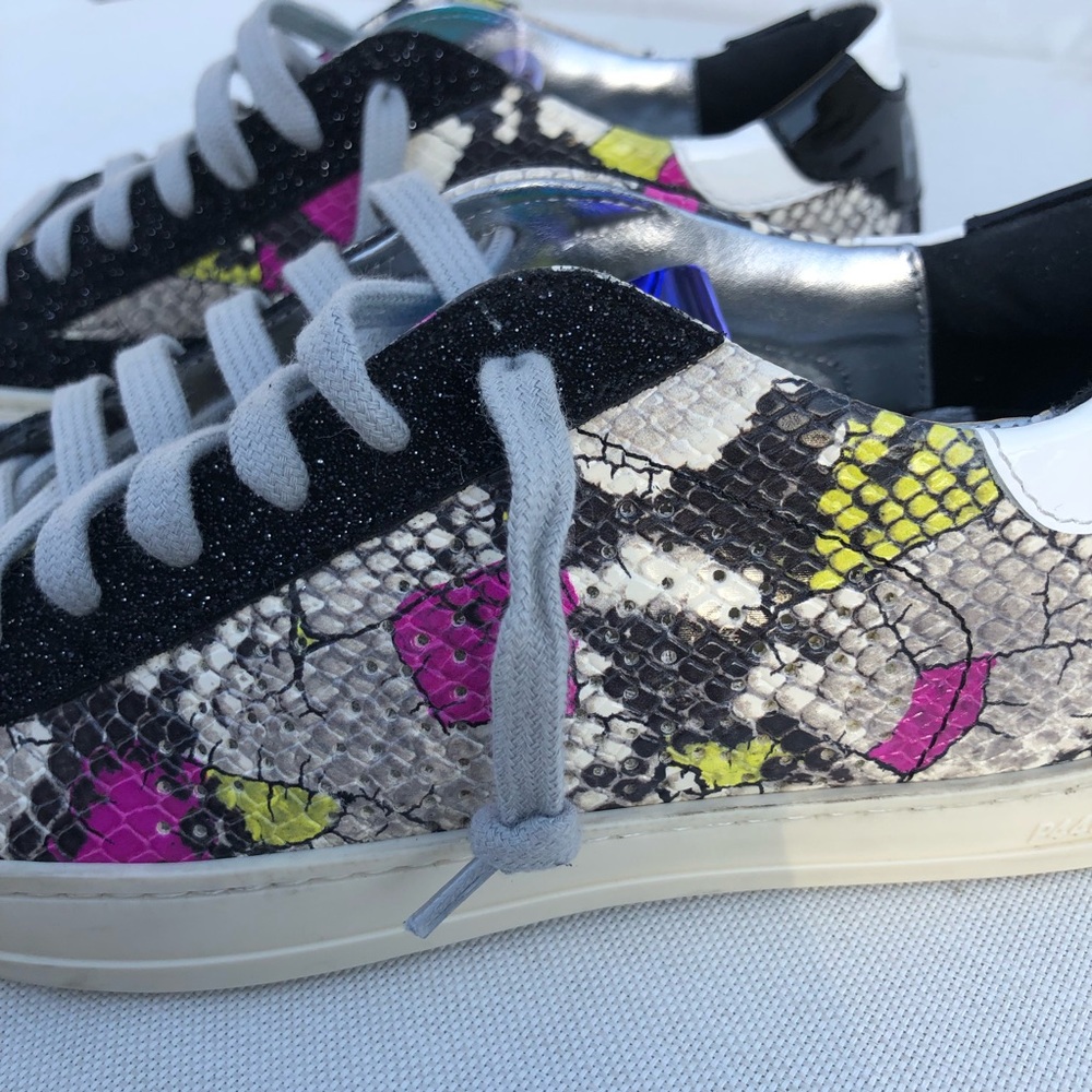 P448 John Piuma Python Sneakers EUR36 (US6-6.5) - Picture 4 of 12